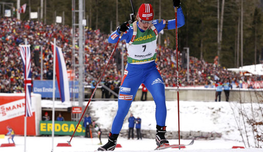 Vor ihrer Doping-Sperre gewann Jekaterina Jurjewa drei WM-Medaillen in Östersund