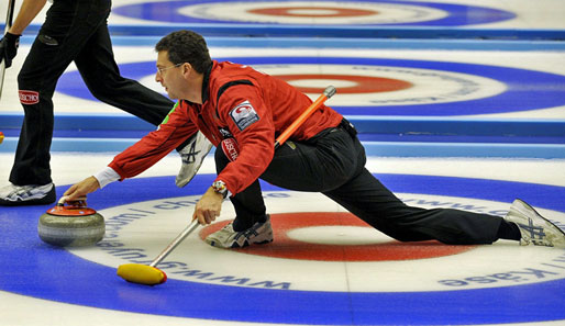 Skip Andy Kapp wurde mit seinem Curling-Team 2007 in Edmonton Vize-Weltmeister