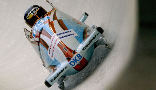 Sandra Kiriasis gewann bei Olympia 2006 in Turin Gold und 2002 in Salt Lake City Silber im Zweier