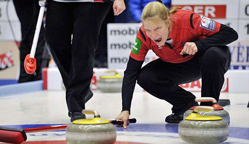 Andrea Schöpp und die deutschen Curling-Damen besiegten Norwegen bei der EM