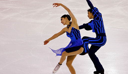 Christina Beier und William Beier belegten 2008 bei der EM den 15. Rang