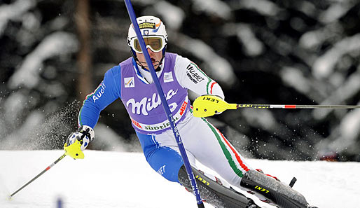 Giuliano Razzoli feierte im Slalom in Zagreb seinen ersten Weltcup-Sieg