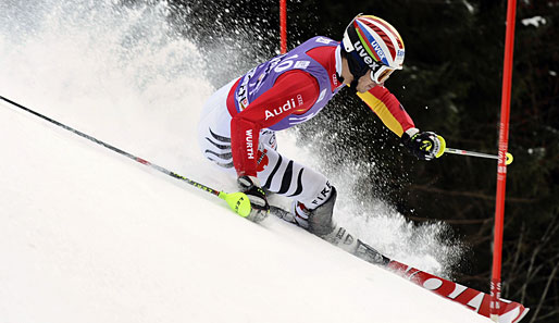 Felix Neureuther holte seinen einzigen Saisonsieg im Slalom in Kitzbühel