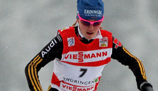 Beste Deutsche im Langlauf: Biathletin Miriam Gössner