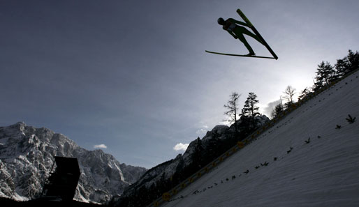 Die Sprungschanze in Planica ist Austragungsort der Skiflug-WM