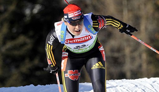 Magdalena Neuner gewann in Vancouver zweimal Gold und einmal Silber
