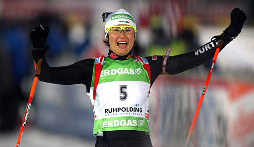 Simone Hauswald konnte bereits fünf Weltcupsiege einfahren