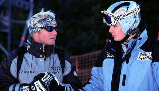 Wolfgang Graßl (l.) war seit 1992 Trainer beim deutschen Skiverband