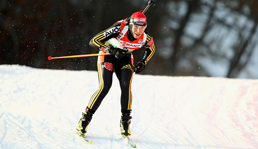 Magdalena Neuner holte bei den olympischen Spielen in Vancouver zweimal Gold und einmal Silber