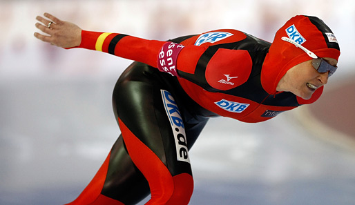 Claudia Pechstein gewann insgesamt neun olympische Medaillen