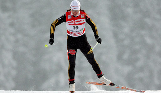 Katrin Zeller holte bei den olympischen Winterspiele die Silbermedaille