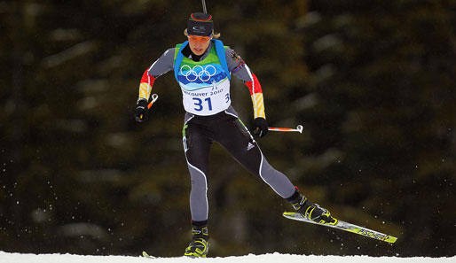 Magdalena Neuner gab beim Sprint-Weltcup in Hochfilzen ihre Saisonpremiere