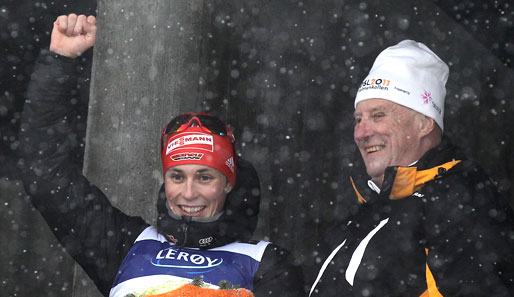 Eric Frenzel (l.) hat Gold in Oslo gewonnen