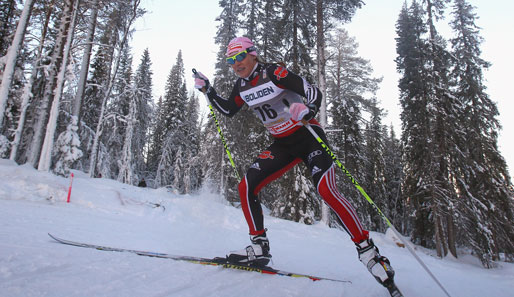 Beim Langlauf-Weltcup in Rybinsk landete Evi Sachenbacher-Stehle nach 10 Kilometern auf dem neunten Platz