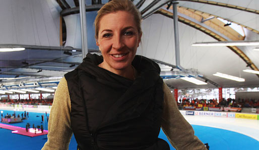 Anni Friesinger-Postma hat die Arbeit im deutschen Eisschnelllauf-Nachwuchsbereich moniert