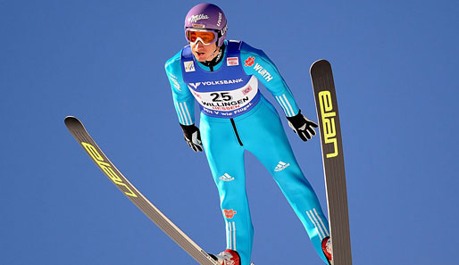 Martin Schmitt verzichtet aus Sicherheitsgründen auf den Start beim Weltcup-Finale