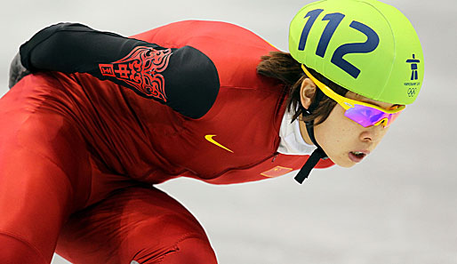 Chinas Shorttrack-Star Wang Meng wurde nach einem Ausraster aus dem Olympia-Team suspendiert