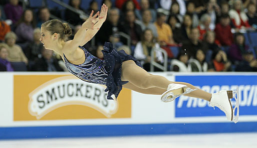 Carolina Kostner qualifizierte sich mit dem Sieg für das Saisonfinale in Quebec