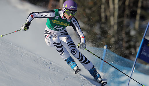 Maria Höfl-Riesch fuhr in Aspen auf Platz drei