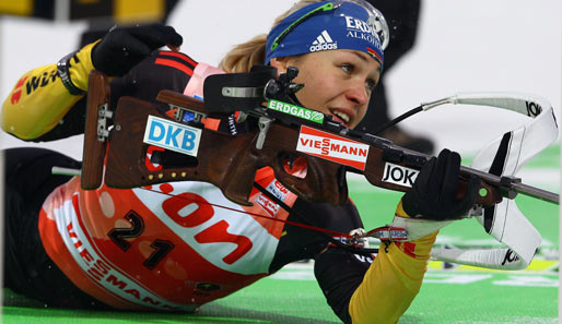 Magdalena Neuner wird nicht in der Mixed Staffel in Hochfilzen starten