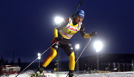 Magdalena Neuner feierte in Östersund ihren 25. Weltcupsieg