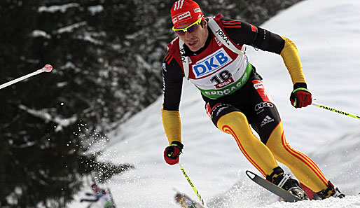 Arnd Peiffer gewann das Sprintrennen in Oberhof