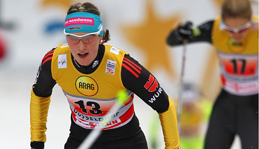 Denise Herrmann schaffte in Toblach das beste Weltcup-Resultat ihrer Karriere