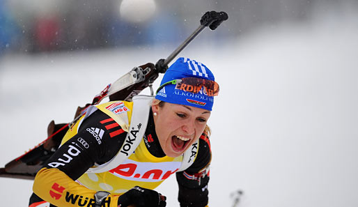 Magdalena Neuner will am Ende dieser Biathlon-Saison ihre Karriere beenden