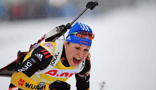 Magdalena Neuner debütierte 2006 im Biathlon-Weltcup