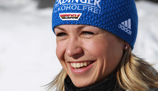 Magdalena Neuner wird das deutsche Biathlon-Team bei der Heim-WM in Ruhpolding anführen