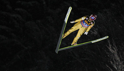 Robert Kranjec hat auf der Schanze in Vikersund die Skiflug-WM gewonnen