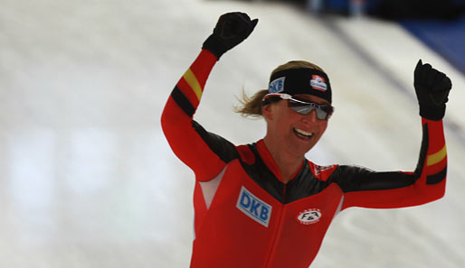 Claudia Pechstein gab 1991 ihr Debüt beim Eisschnelllauf-Weltcup