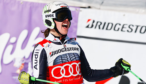 Viktoria Rebensburg hat 2011 schon den Riesenslalom-Weltcup gewonnen