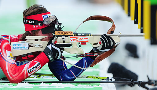 Jaroslav Soukup muss um seinen Start bei der Biathlon-WM im Februar 2013 bangen