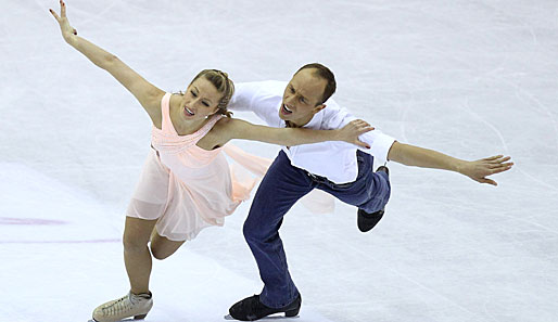 Nelli Zhiganshina und Alexander Gazsi wurden bei der Nebelhorn-Trophy Dritte