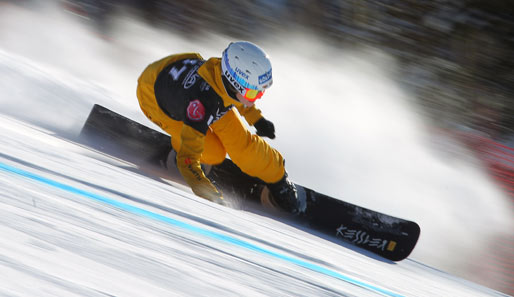 Amelie Kober holte bei der Snowboard-WM ihre zweite Bronze-Medaille