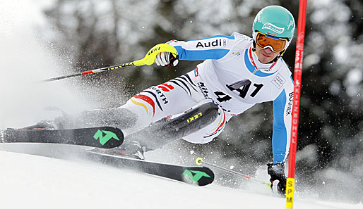 Felix Neureuther musste sich beim Slalom in Kitzbühel nur Marcel Hirscher geschlagen geben