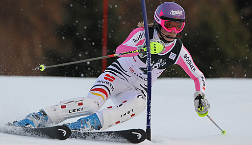Schied unglücklicherweise im zweiten Slalom-Durchgang aus: Maria Höfl-Riesch