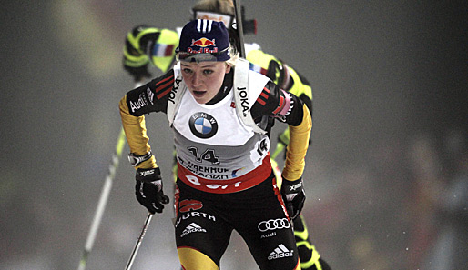 Die Staffel rund um Miriam Gössner erkämpfte sich den vierten Platz beim heimischen Weltcup