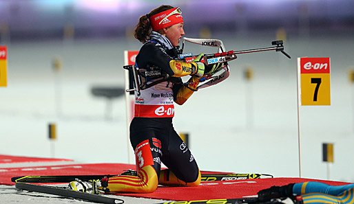 Die 19-jährige Laura Dahlmeier steht in Oslo erstmals im deutschen Weltcup-Team
