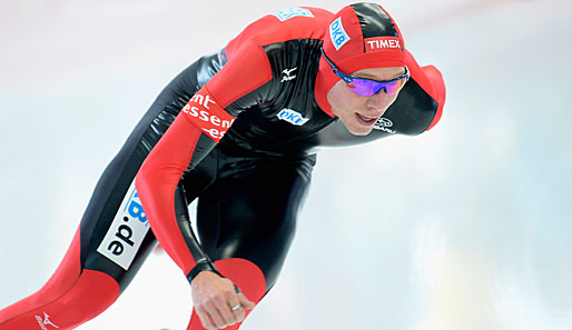 Moritz Geisreiter kam bei den 1.500 Metern der Mehrkampf-WM nicht über den 18. Platz hinaus