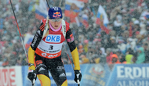 Miriam Gössner ist die einzige deutsche Starterin beim "Champions Race" in Moskau