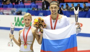 Tatjana Woloschar und Maxim Trankow gewannen die diesjährige NHK-Trophy in Tokio