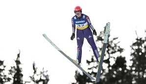 Carina Vogt belegte beim Heimspiel in Hinterzarten den siebten Rang