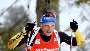 Erik Lesser gewann bei den Weltmeisterschaften 2013 in Nove Mesto Bronze mit der Staffel