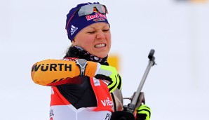 Miriam Gössner holte 2010 bei Olympia in Vancouver mit der Staffel die Silbermedaille
