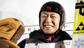Takanobu Okabe holte 1998 in Nagano mit der Mannschaft Gold bei Olympia