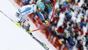 Felix Neureuther wurde beim Slalom-Weltcup von Kitzbühel im letzten Jahr Zweiter