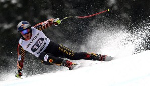 Erik Guay gewann 2011 bei der Weltmeisterschaft in Garmisch-Partenkirchen die Goldmedaille
