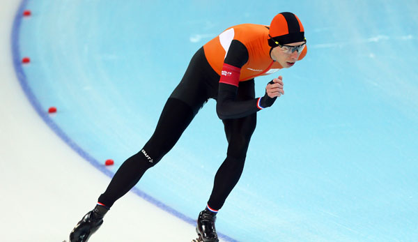 Jorrit Bergsma holte sich bei den Winterspielen in Sotschi Gold über 10.000 Meter